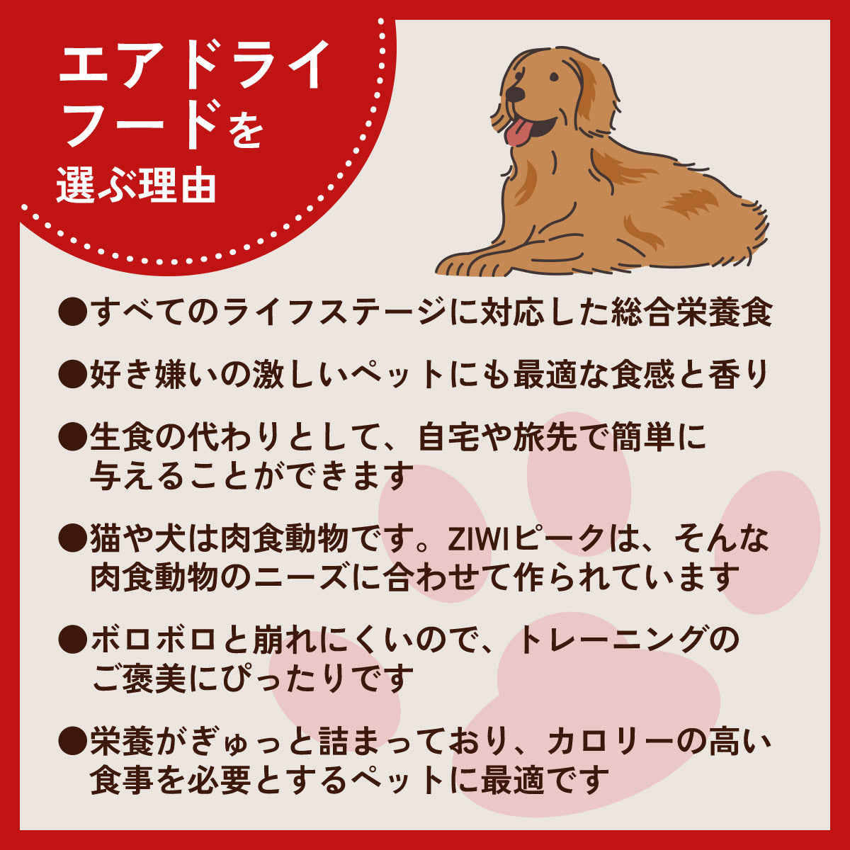 ジウィ ZIWI エアドライ ドッグフード ラム 1kg×5個セット