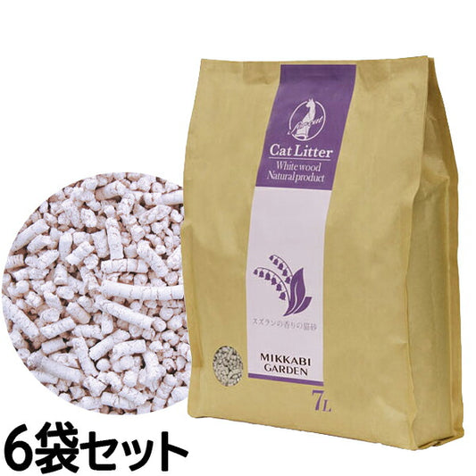 Petio ペティオ アドメイト ADD.MATE スズランの香りの猫砂 7L×6袋セット