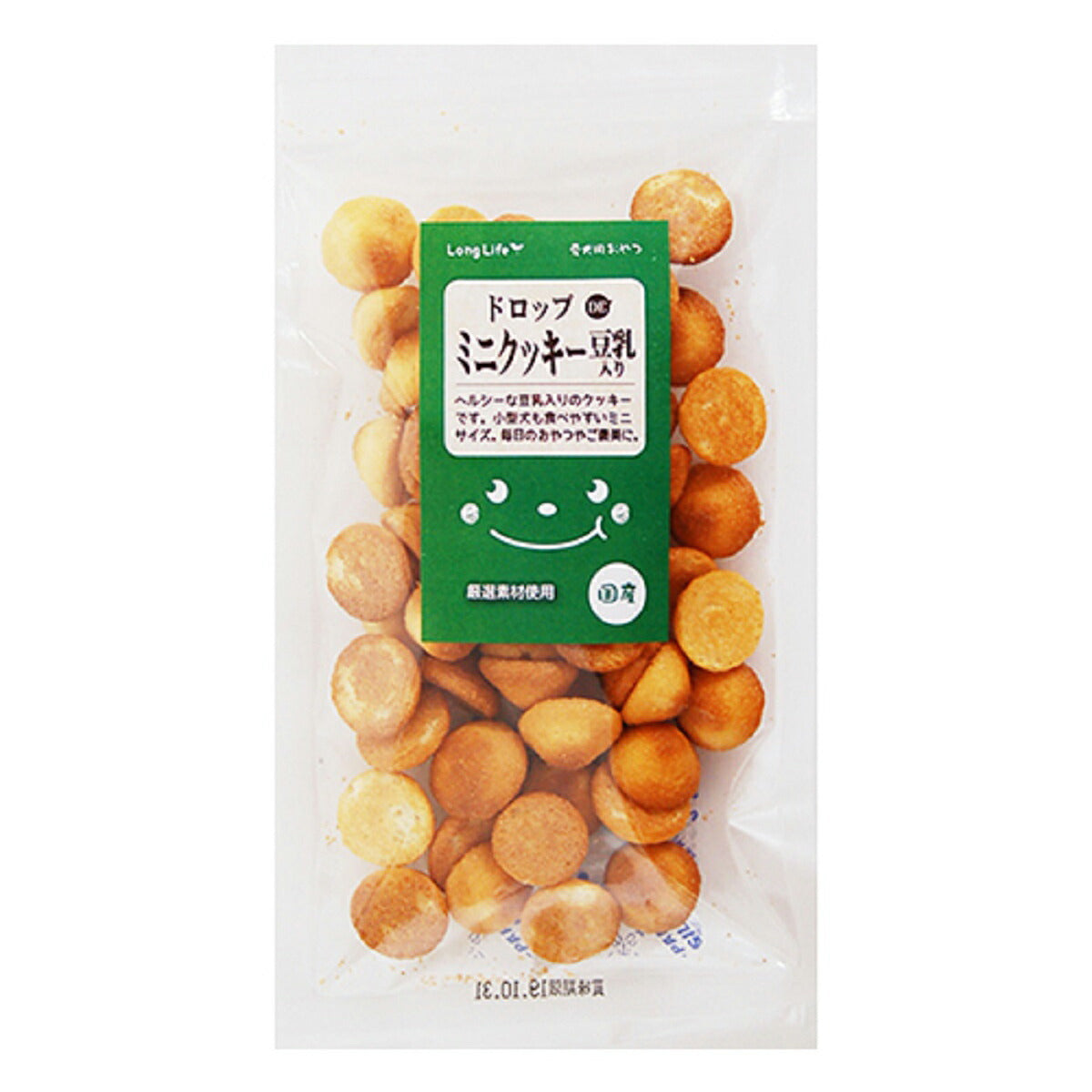 エースプロダクツ LongLife 犬用おやつ ドロップDEミニクッキー 豆乳入 40g