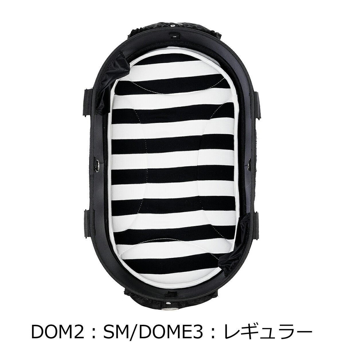 エアバギー フォー ペット ドームマット DOME MAT (DOM2:SM/DOME3:レギュラー) ボーダーブラック【送料無料】 ペットカート AIRBUGGY