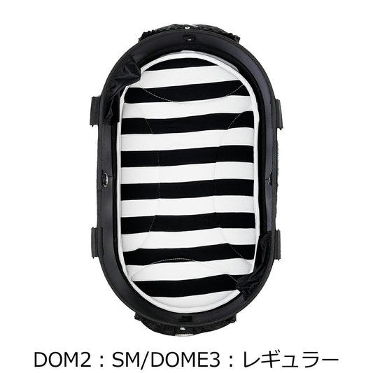 エアバギー フォー ペット ドームマット DOME MAT (DOM2:SM/DOME3:レギュラー) ボーダーブラック【送料無料】 ペットカート AIRBUGGY