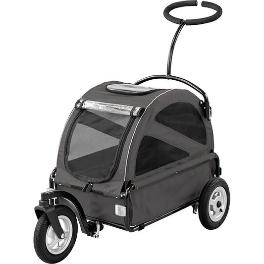 エアバギー フォー ペット トゥインクル(TWINKLE) チャコールグレー【送料無料】 ペットカート AIRBUGGY