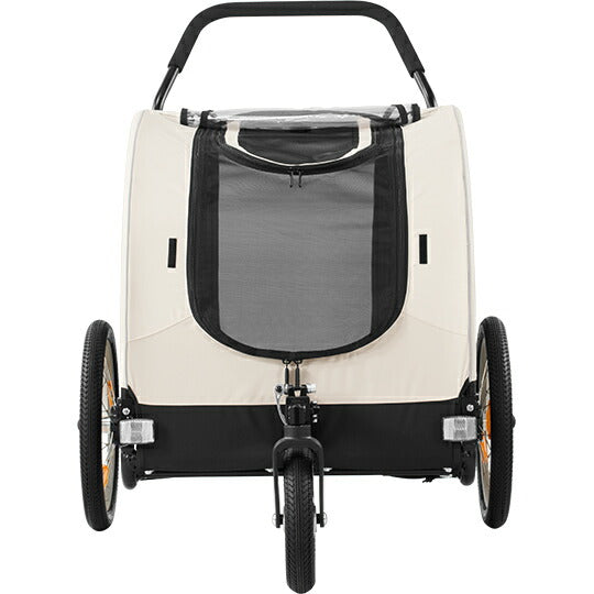 エアバギー フォー ドッグ ネストバイク(NEST BIKE) ミルキーホワイト【送料無料】 ペットカート AIRBUGGY