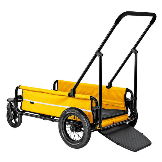 エアバギー フォー ペット キャリッジ(CARRIAGE) 台車単品 スマイルイエロー【送料無料】 ペットカート AIRBUGGY