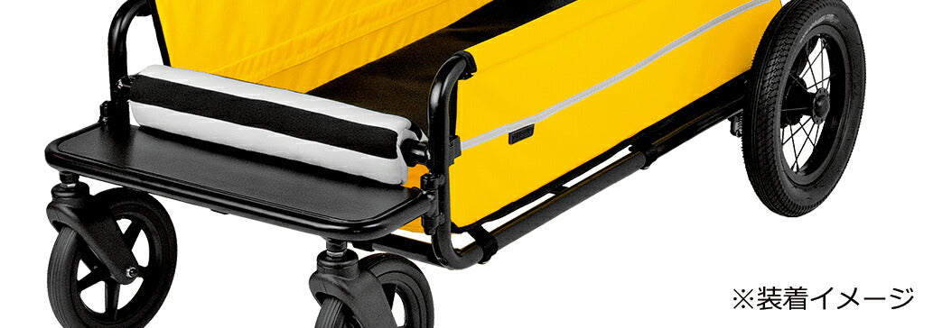 エアバギー フォー ペット キャリッジ(CARRIAGE)フロントバークッション(キャリッジ用 あご乗せクッション) ボーダーグレー ペットカート AIRBUGGY