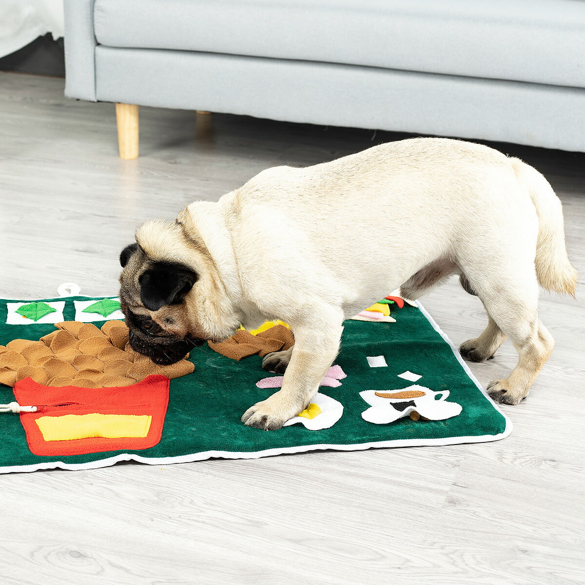 アライブ 探犬マット ランチ 犬 おもちゃ 知育トイ ノーズワーク
