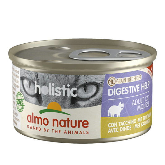 アルモネイチャー キャットフード ファンクショナルキャット 消化サポート ターキー 85g 猫 ウェットフード 缶詰 総合栄養食 全猫種 成猫 グレインフリー お腹・胃腸のケア用