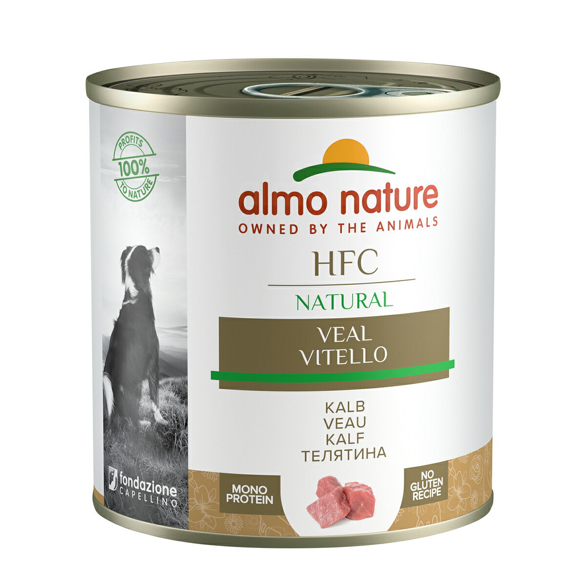 アルモネイチャー ドッグフード クラシックシリーズ 子牛肉のご馳走 290g 犬 ウェットフード 缶詰 一般食 全犬種 成犬