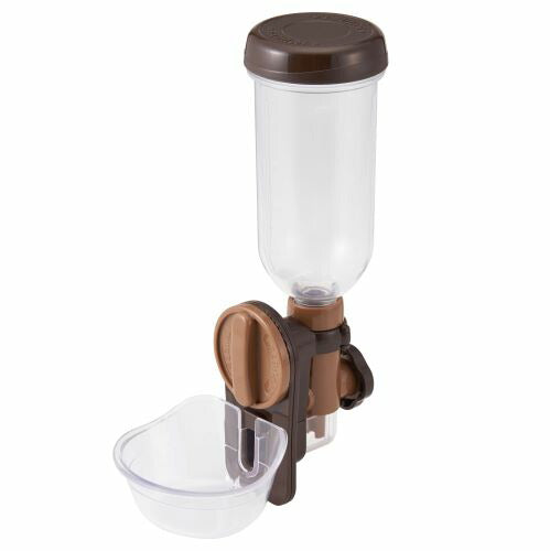 ボンビ ラクリア ボトル付き ブラウン 給水機 簡単 皿タイプ ペットボトル利用可