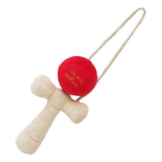 ベストエバージャパン 犬用おもちゃ スクィーキー けん玉 ぬいぐるみ かわいい ペットトイ カシャカシャ キュッキュッ 音が鳴る 遊ぶ ストレス解消 一緒に遊ぶ