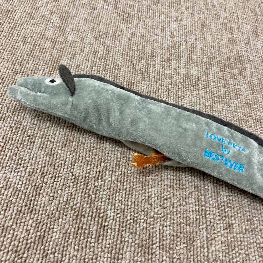 ベストエバージャパン 犬用おもちゃ スクィーキー 太刀魚 ぬいぐるみ かわいい ペットトイ カシャカシャ キュッキュッ 音が鳴る 遊ぶ ストレス解消 一緒に遊ぶ