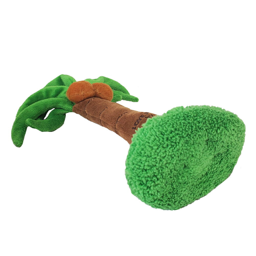 ベストエバージャパン 犬用おもちゃ スクィーキー ヤシノキ ぬいぐるみ かわいい ペットトイ カシャカシャ キュッキュッ 音が鳴る 遊ぶ ストレス解消 一緒に遊ぶ