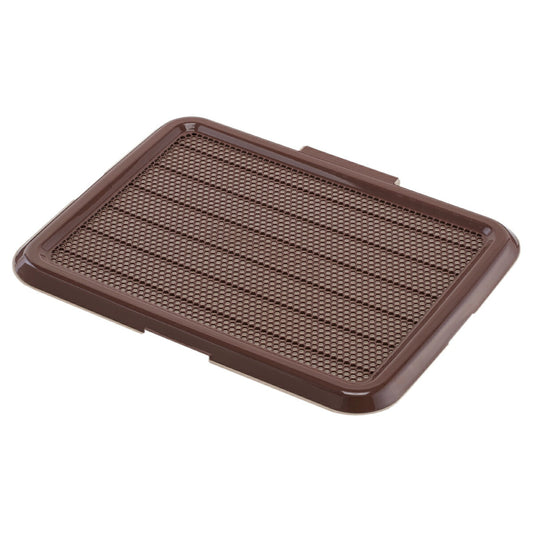 ボンビアルコン 薄型しつけるトレー M ブウラン トイレトレー トイレトレーニング 犬用トイレ メッシュカバー