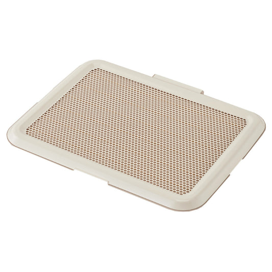 ボンビアルコン 薄型しつけるトレー M アイボリー トイレトレー トイレトレーニング 犬用トイレ メッシュカバー