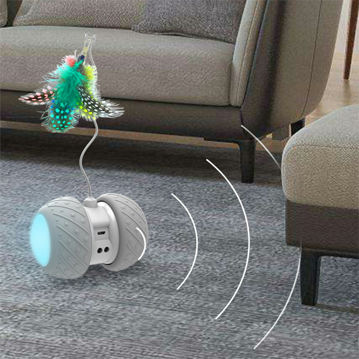 BENTOPAL ベントパル スマート エレクトロニック キャットトイ SMART ELECTRONIC CAT TOY P03【送料無料】 猫じゃらし 電動 猫用おもちゃ 自動