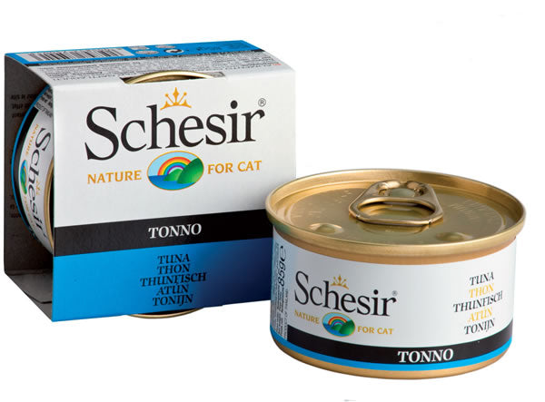 Schesir(シシア)キャットシリーズ ゼリータイプ ツナ 85g×14缶 猫缶 キャットフード ウェット 猫用品/ねこグッズ/ペット用品