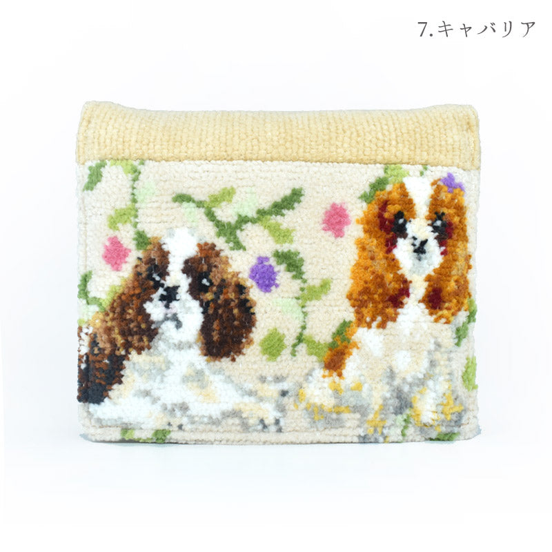 Enjeau(アーンジョー) キャバリア ポケットティッシュケース ファスナーポケット付 ベージュ