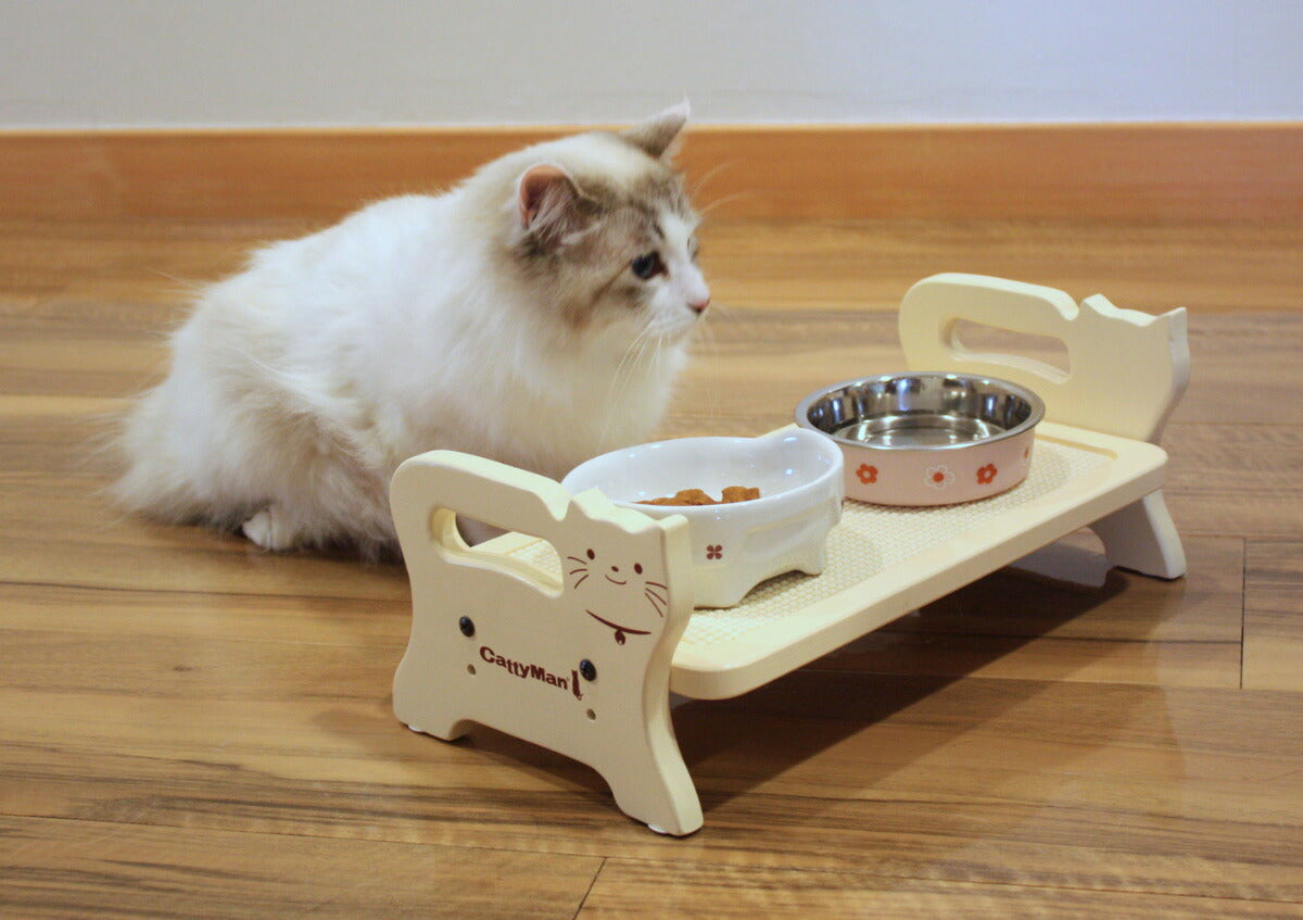 キャティーマン ウッディーダイニング キャット ダイニングテーブル 食器台