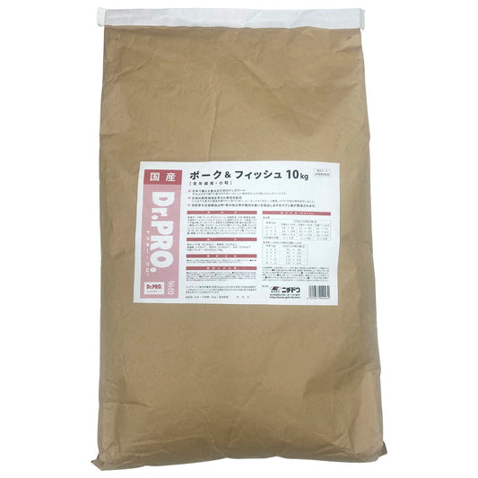 ドクタープロ Dr.PRO ポーク&フィッシュ オールステージ 10kg【送料無料】 ドッグフード 国産 犬