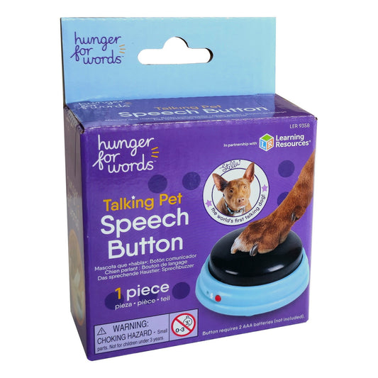 ハンガーフォーワーズ 知育トイ トーキングペット おしゃべり録音ボタン シングル