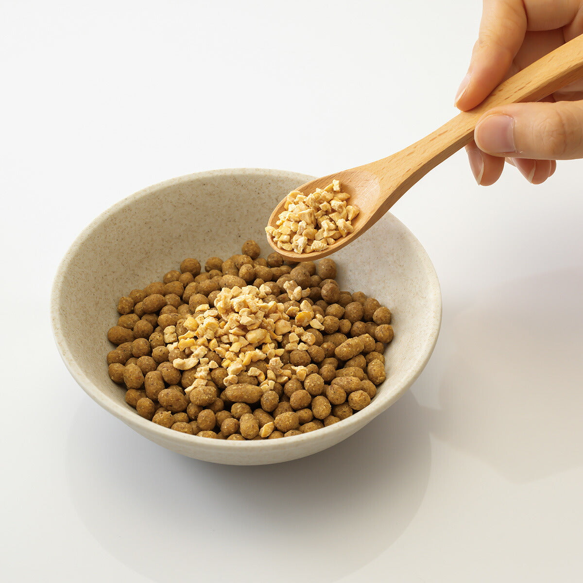 ドットわん フリーズドライ ひきわり納豆 25g 犬 おやつ 無添加 国産 トッピング ふりかけ