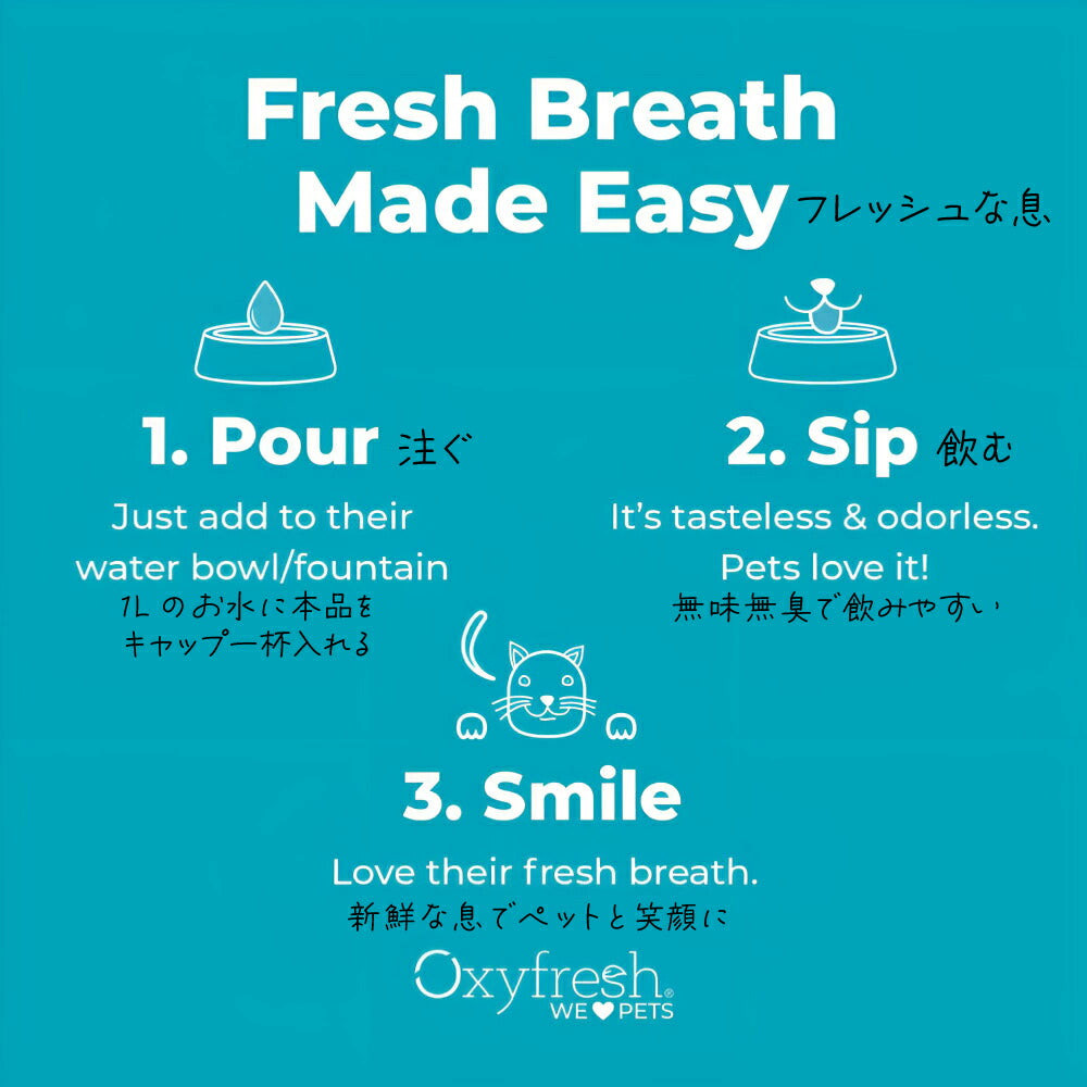 Oxyfresh オキシフレッシュ ペットデンタルウォーターアディティブ 3.8L【送料無料】