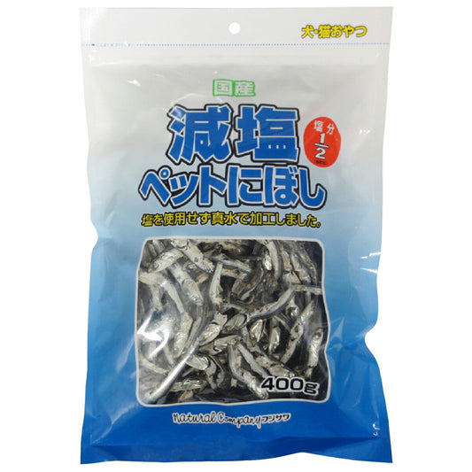藤沢商事 減塩ペットにぼし 400g 犬 猫 おやつ