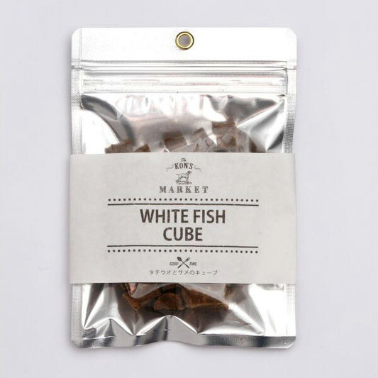 KON'S MARKET(コンズマーケット) タチウオとサメのキューブ犬用おやつ 無添加 国産