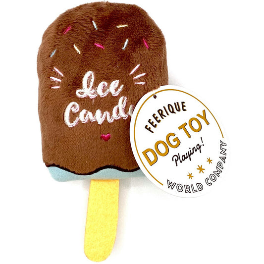 フェリーク ドッグトイ アイスキャンディー チョコ 小型犬 おもちゃ