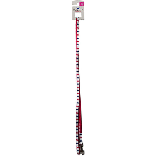 フェリーク トリコロールボーダーリード SS レッド 小型犬