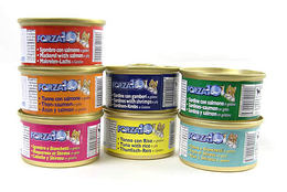 フォルツァ10 キャットフード メンテナンス モイストウェット マグロ&シラス 85g×12缶 アレルギー対応 無添加 猫用品/ねこグッズ/ペット用品