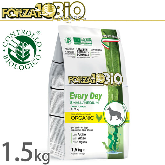 フォルツァ10 ドッグフード エブリデイ ビオ チキン 1.5kg(オーガニック 無添加 アレルギー対応)