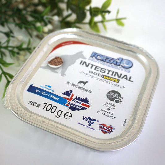 フォルツァ10 ドッグフード アクティウェット インテスティナルアクティブ 100g 胃腸のトラブル用食事療法食/無添加/アレルギー対応