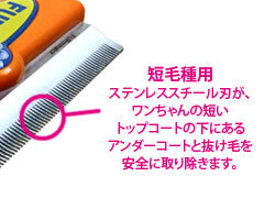 ファーミネーター 中型犬 M 短毛種用 送料無料 猫用品/ねこグッズ/ペットグッズ/ペット用品