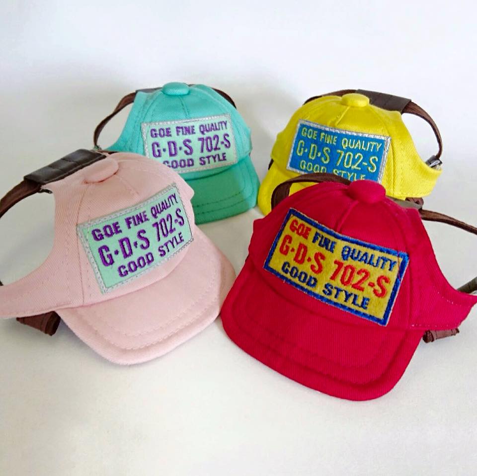 犬の帽子 ワッペン付きツイルキャップ 犬用品/ペットグッズ/ペット用品 楽天BOX受取対象商品