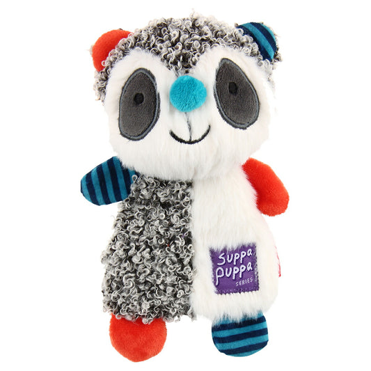 GiGwi スッパプッパ ウーリー ラクーン 犬 おもちゃ ぬいぐるみ アライグマ 音が鳴る 柔らかい 咥えやすい パピー シニア 超小型犬 小型犬