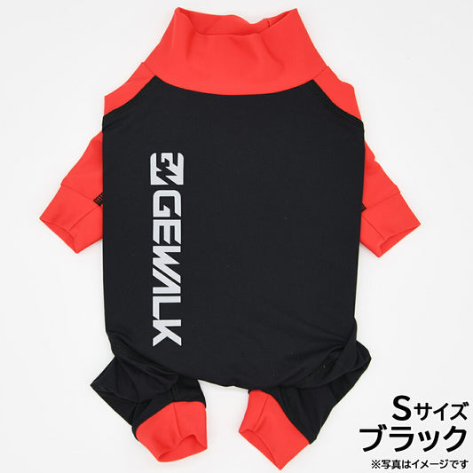 GEWALK(ジウォーク) 光電子 ロンパース S ブラック