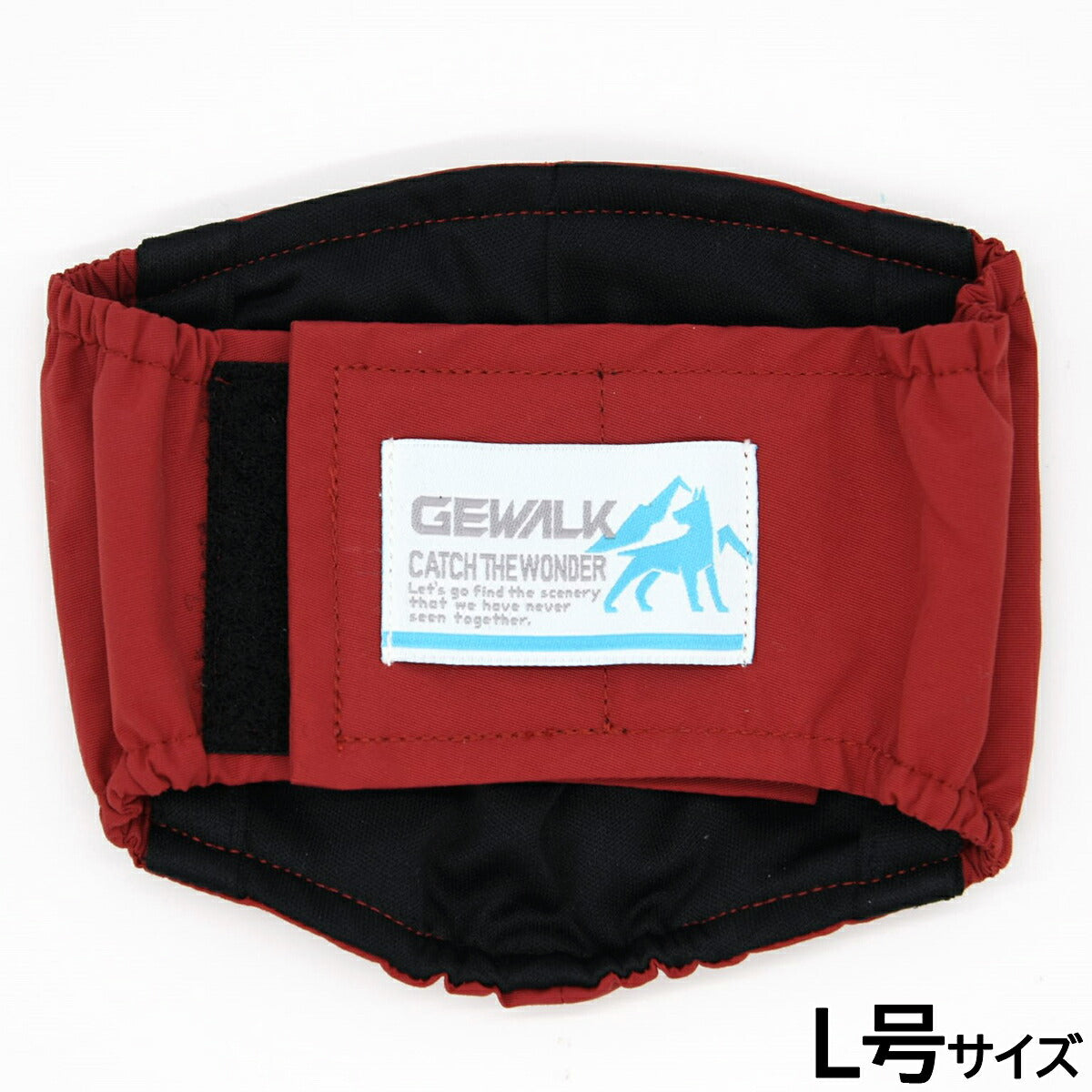 ジウォーク GEWALK 403 マナーベルト エコ L号 レッド