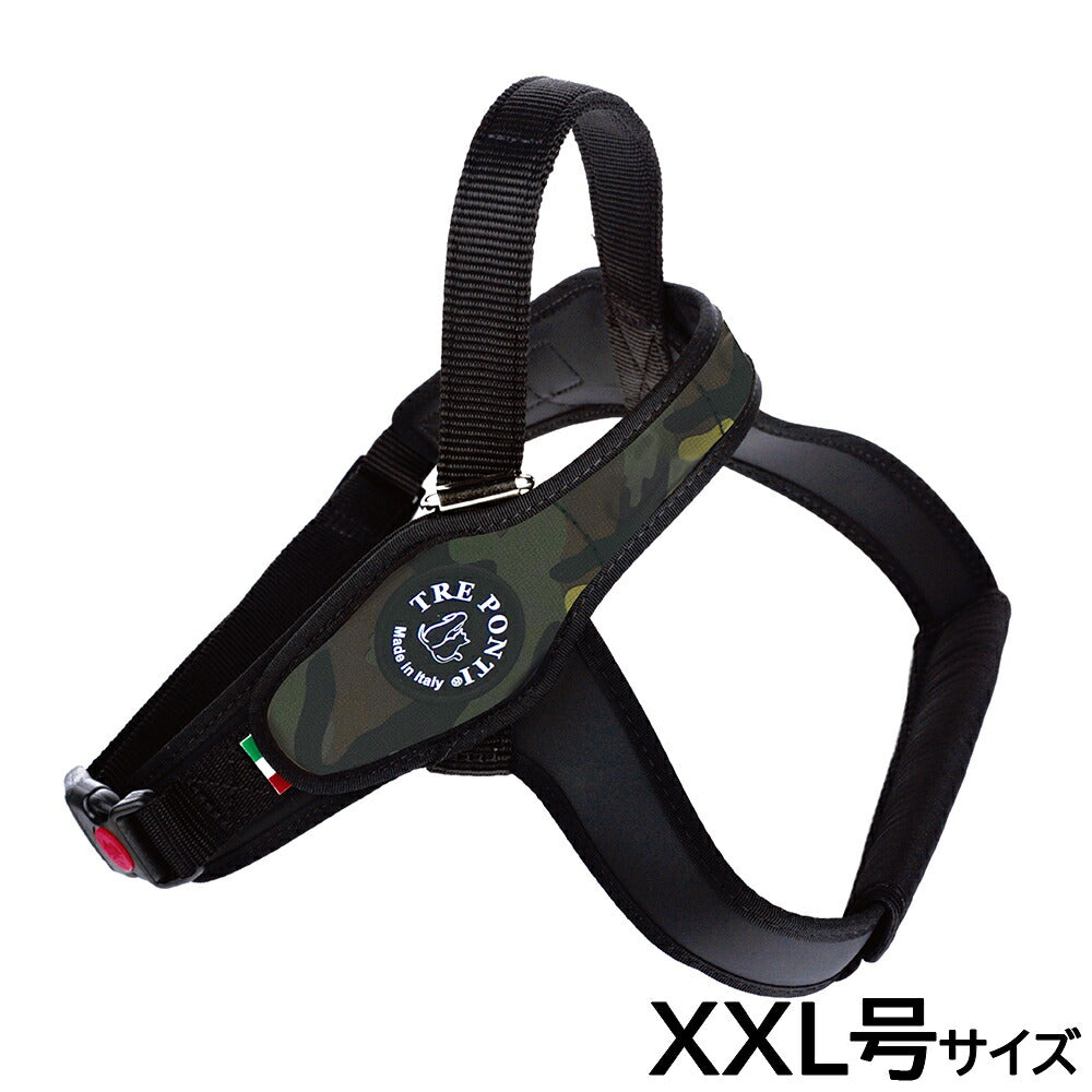 トレポンティ TREPONTI プリモ カモフラージュ ハーネス XXL号 カモフラ【送料無料】
