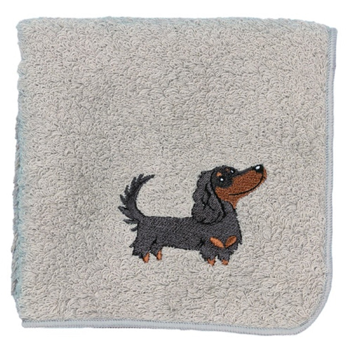 阪急ハロードッグ オーガニックコットン ハンカチタオル ダックス