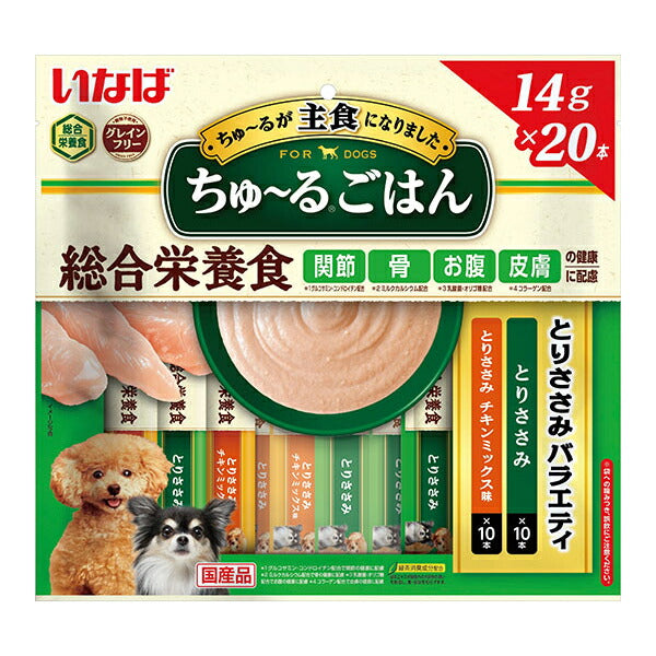 いなば ちゅ~るごはん とりささみバラエティ ちゅーる 犬 おやつ 国産