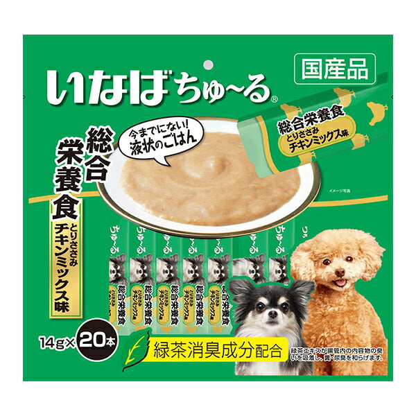いなば ちゅ~る 総合栄養食 とりささみ チキンミックス味 ちゅーる 犬 おやつ 国産