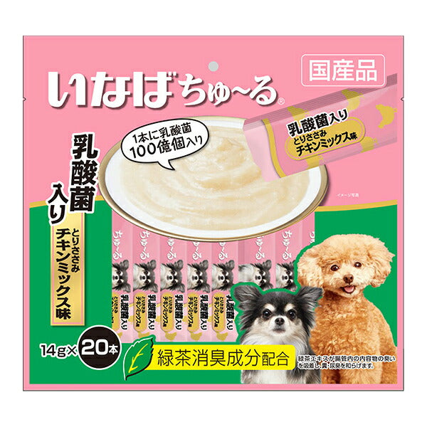 いなば ちゅ~る 乳酸菌入り とりささみ チキンミックス味 ちゅーる 犬 おやつ 国産