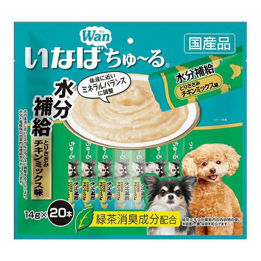 いなば Wanちゅ~る 水分補給 とりささみ チキンミックス味 ちゅーる 犬 おやつ 国産