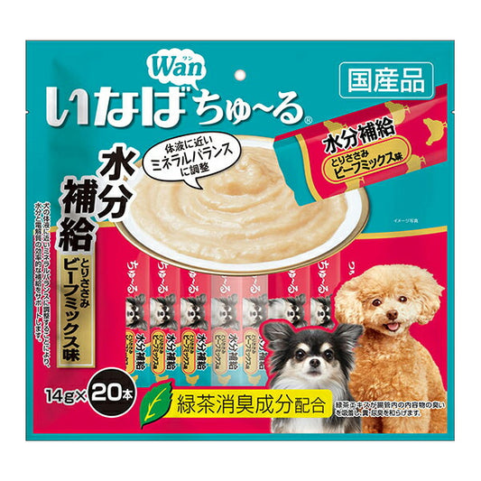 いなば Wanちゅ~る 水分補給 とりささみ ビーフミックス味 ちゅーる 犬 おやつ 国産