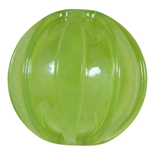 JWペット メローボール M グリーン 犬 おもちゃ ボール 噛む 音が鳴る TPE素材