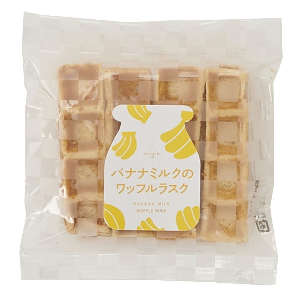 komachi-na- (こまちな) バナナミルクのワッフルスラスク 1枚