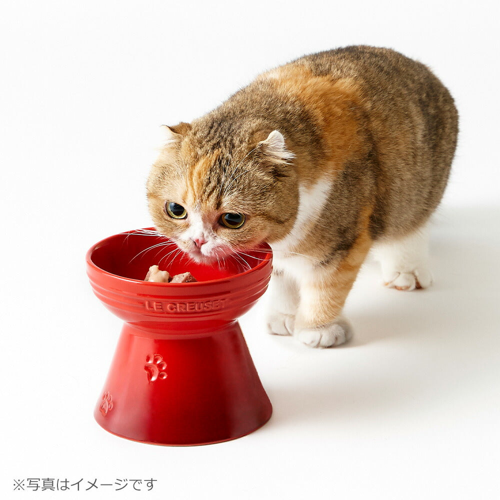 ル・クルーゼ(ルクルーゼ)食器 ハイスタンド ペットボール チェリーレッド