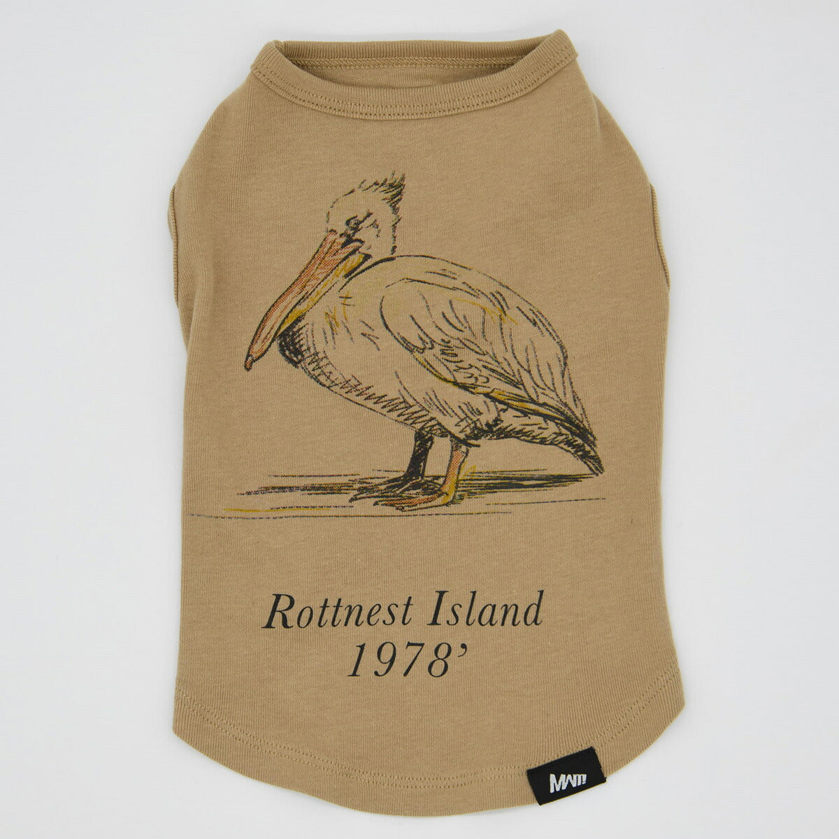 マンハッタン ウォーキータイム MANHATTAN WALKY TIME! ベーシックタンク S モカベージュ 犬 服 ドッグウェア タンクトップ オールシーズン