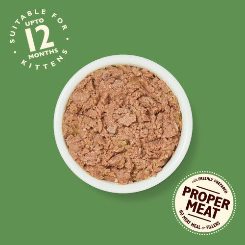 リリーズキッチン キャットフード ウエットフード 好奇心旺盛な子猫のチキンディナー 85g 無添加 猫缶